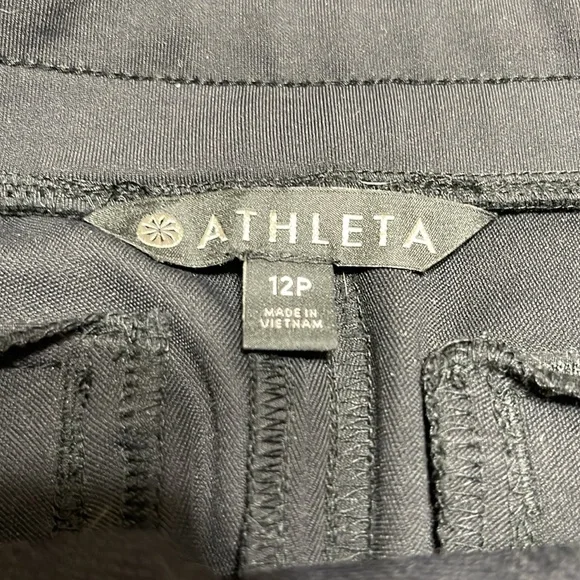 Athleta Black Pants - Sz 12P - Picture 5 of 10